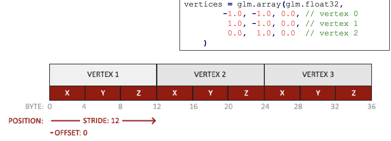 glVertexAttribPointer